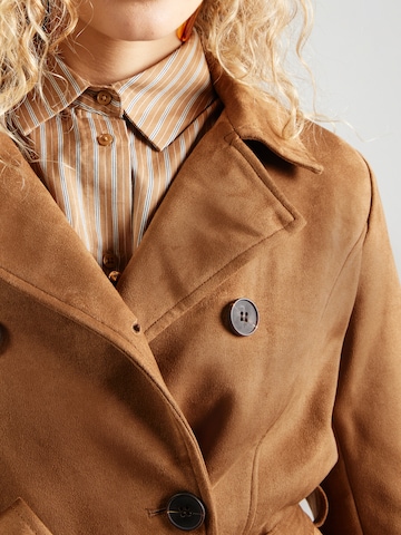 ONLY Between-Seasons Coat 'ONLVALERIE' in Brown