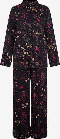 lily and lionel Pajama 'Evie' in Black: front