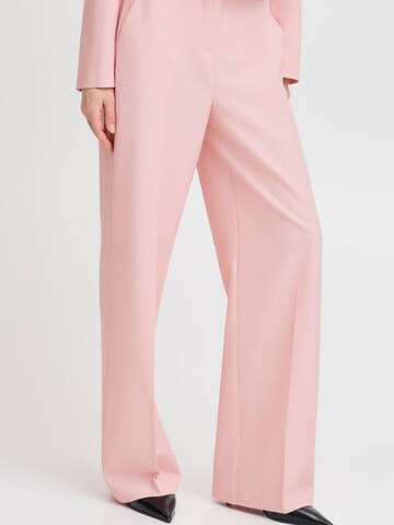 b.young Wide leg Chino ' BYDanta ' in Roze