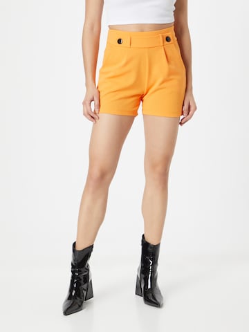 JDY Regular Pleat-front trousers 'JDYGEGGO' in Orange: front