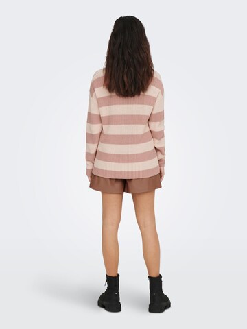 ONLY Sweater 'Pernille' in Pink