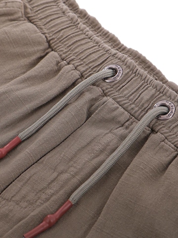 Reslad Regular Hose 'Baumwollhose Freizeithose kurz' in Grün