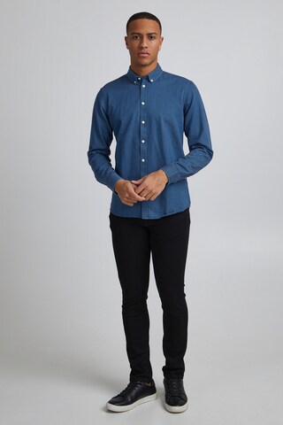 Casual Friday Regular fit Button Up Shirt 'Anton' in Blue