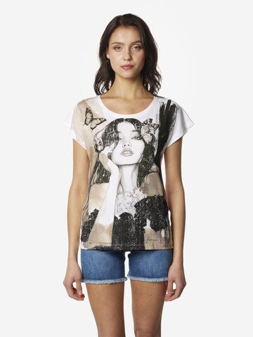 KOROSHI Póló - fehér: elől