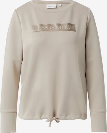 smėlio COMMA Megztinis be užsegimo: priekis