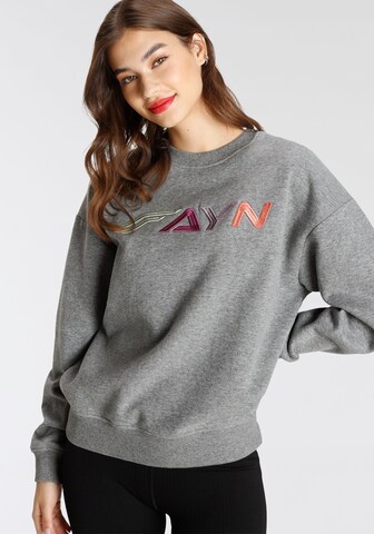 FAYN SPORTS Sweatshirt in Grau