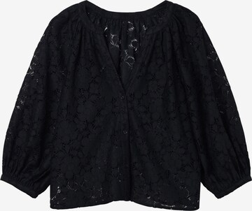 Camicia da donna di Desigual in nero: frontale