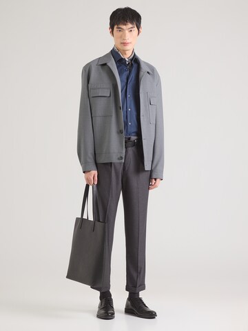 Michael Kors Slim fit Overhemd in Blauw