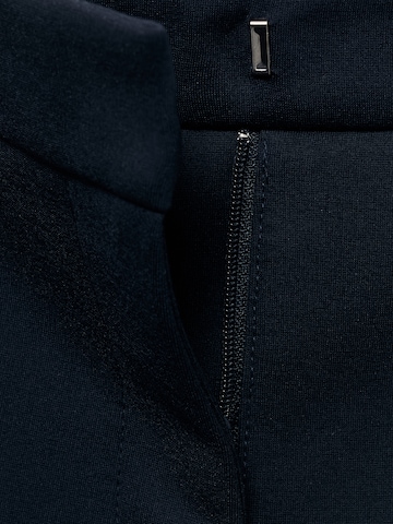 MANGO Slim fit Trousers with creases 'PALOMA' in Blue