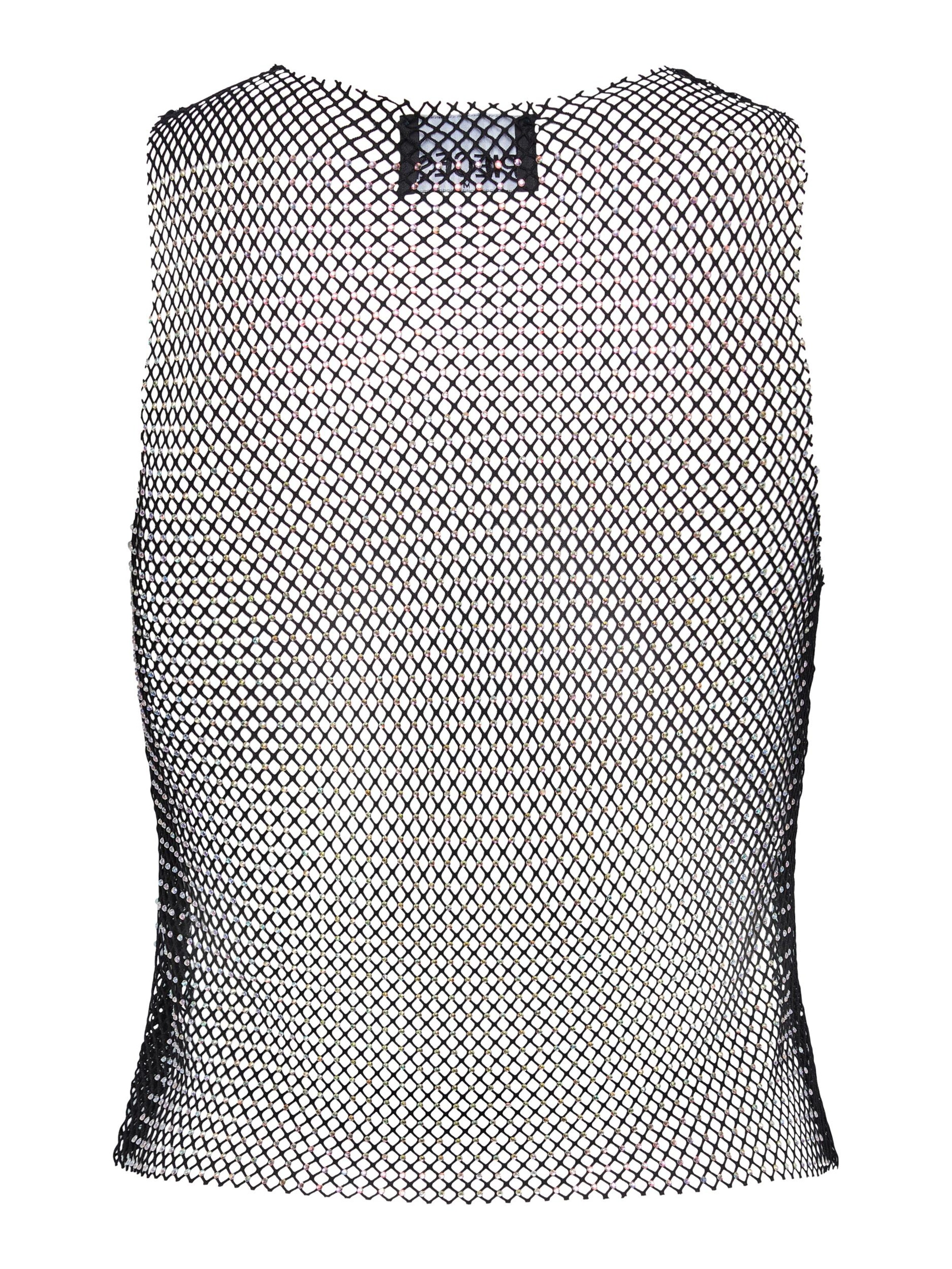 PIECES - Top 'PAIGE' em preto