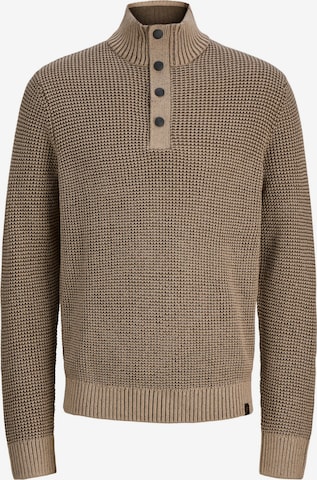 Pullover di Jack & Jones Plus in marrone: frontale