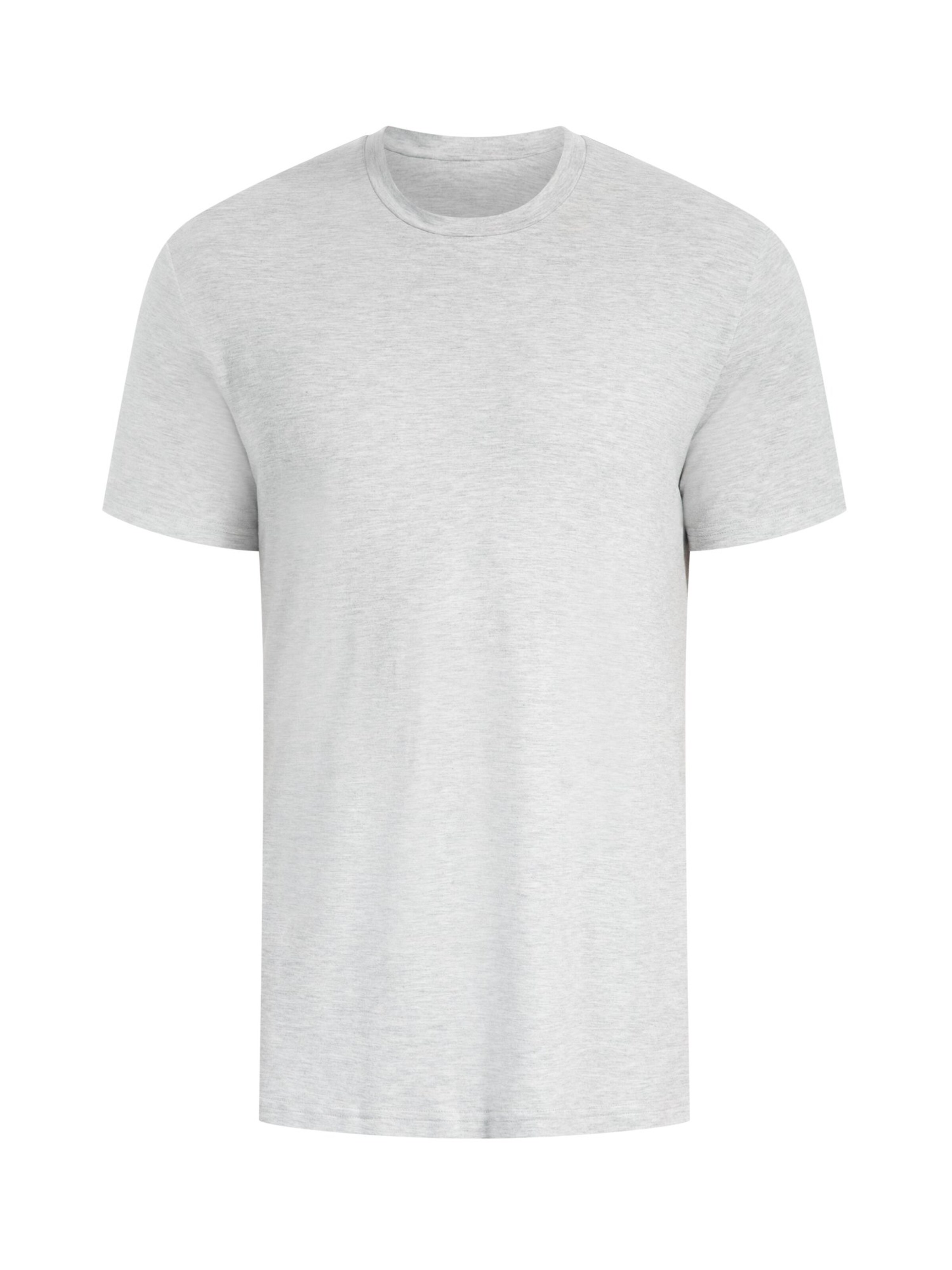 Smilodox Shirt ' Ilian ' in Grijs: voorkant