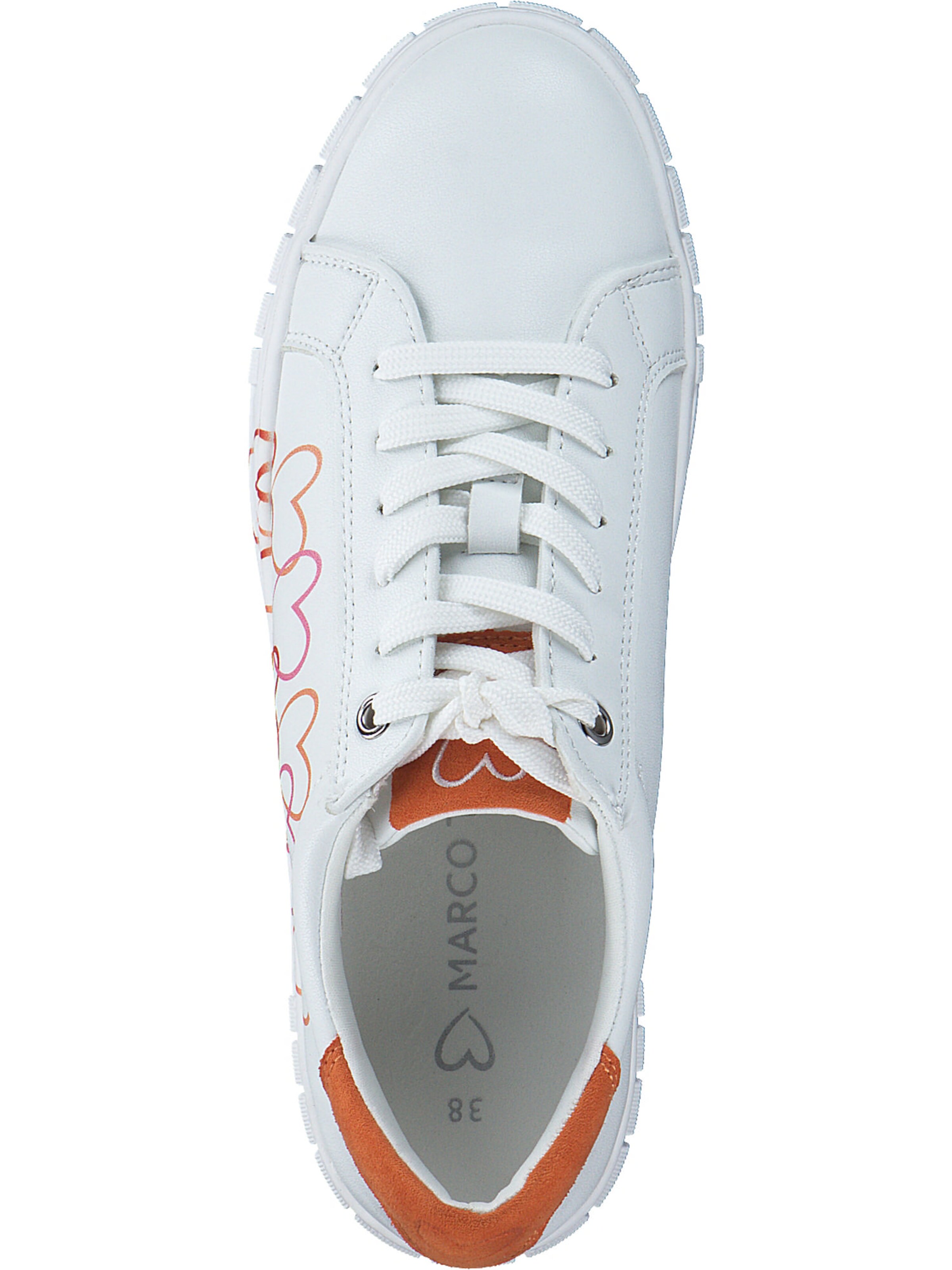 MARCO TOZZI Schnürschuh in Weiß