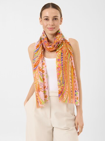 Écharpe CODELLO en orange : devant