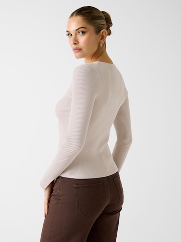 GUESS Knit Cardigan in White