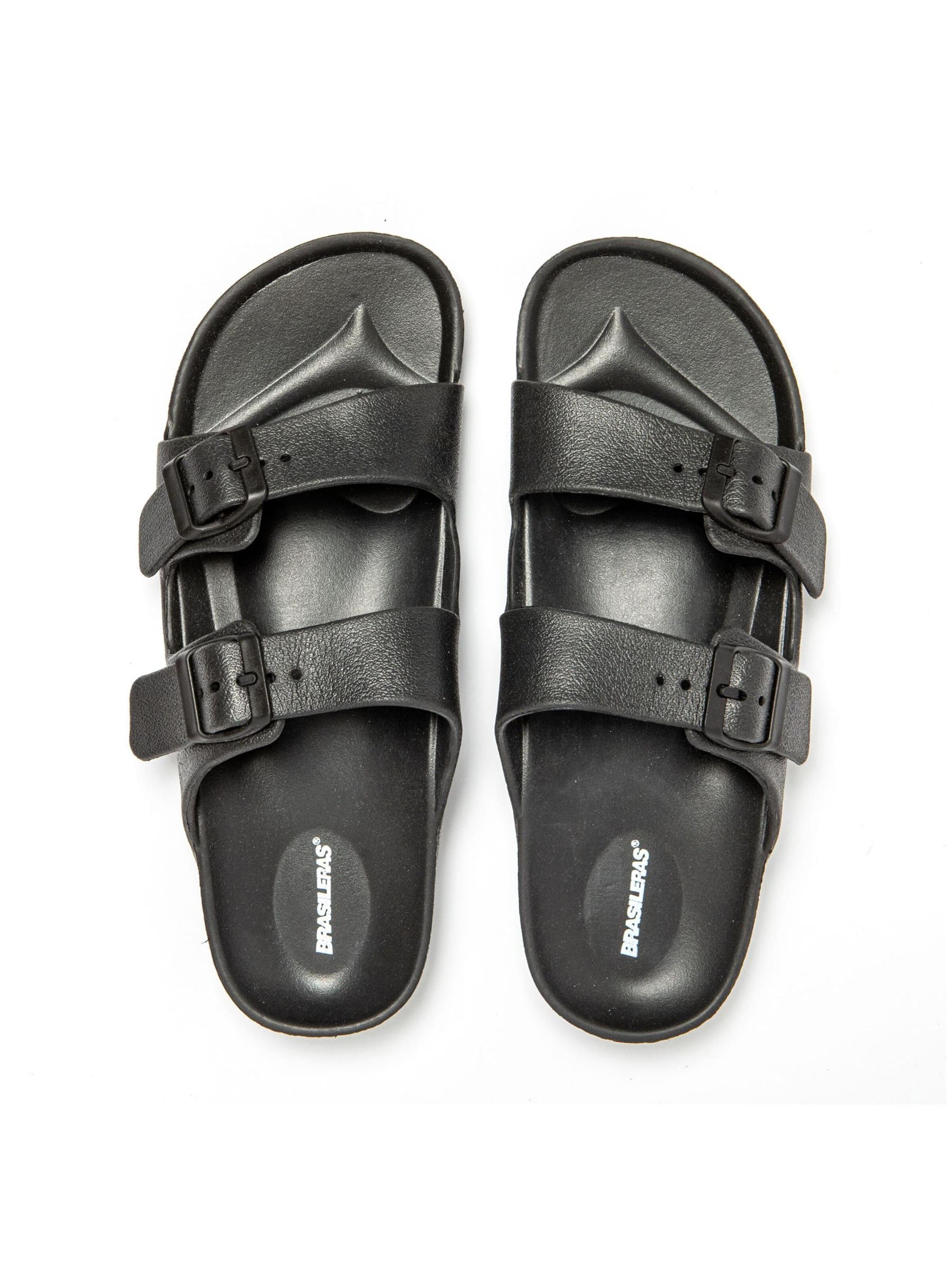 Brasileras - Zapatos para playa y agua 'Coastal' en negro