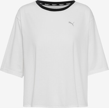 PUMA Sportshirt 'Concept' in Weiß: predná strana