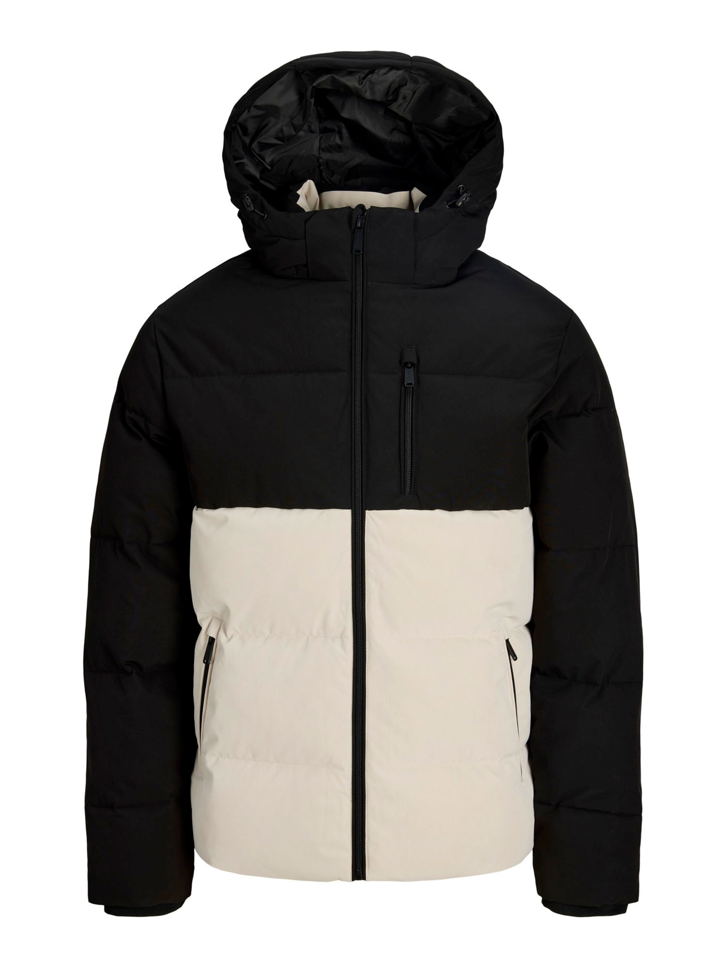 JACK & JONES Χειμερινό μπουφάν 'JJEBECKS' σε μπεζ: μπροστά