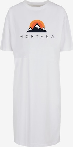 Robe 'Montana' Merchcode en blanc : devant