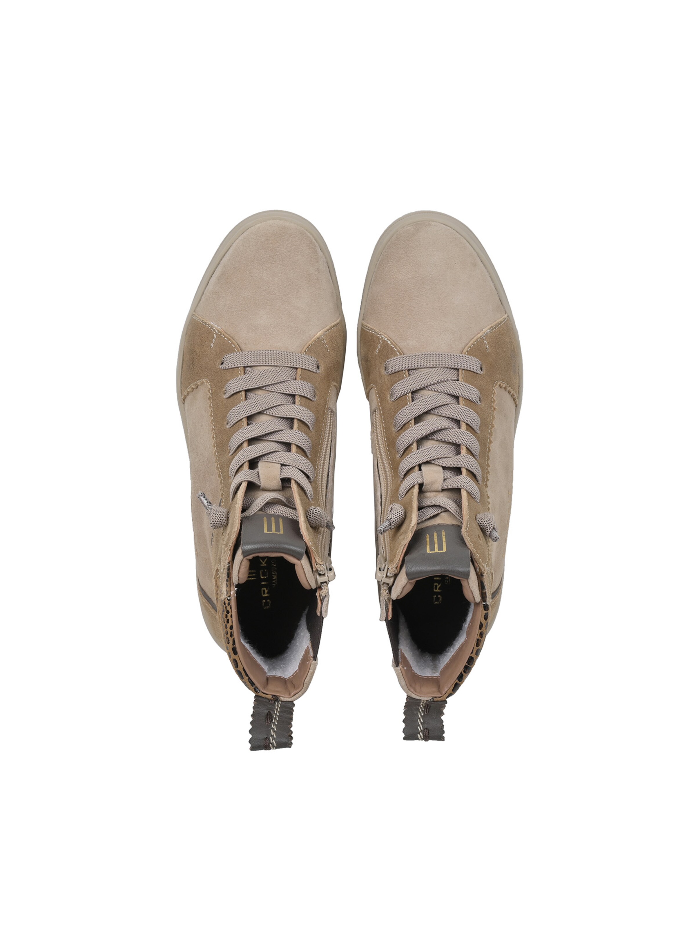 Crickit Sneakers hoog ' UBALDA ' in Beige