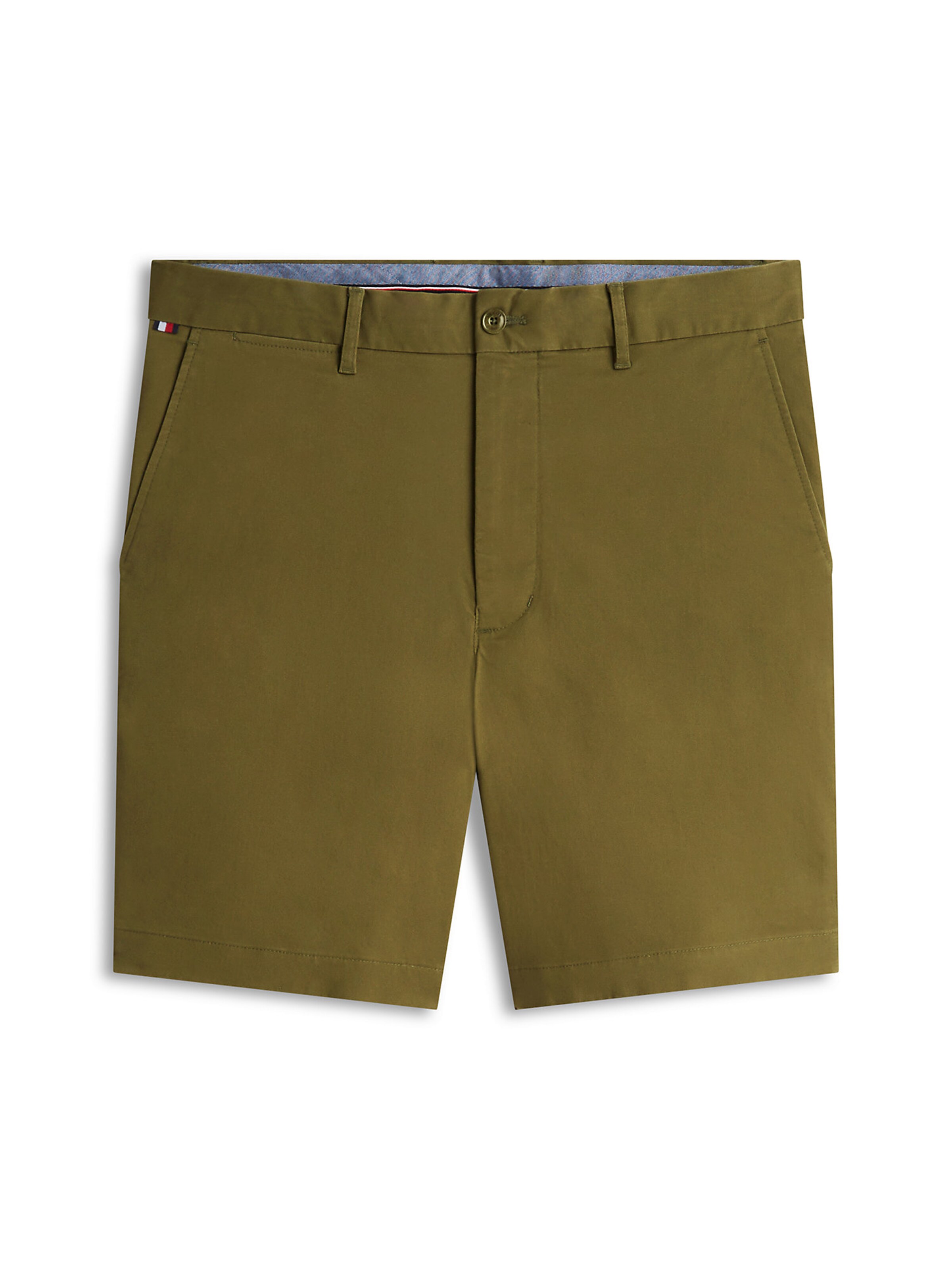 Pantalon chino 'Dover Ess' TOMMY HILFIGER en vert : devant