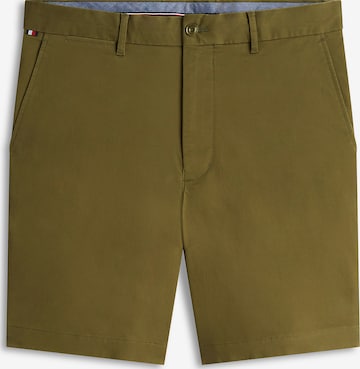 Pantalon chino 'Dover Ess' TOMMY HILFIGER en vert : devant