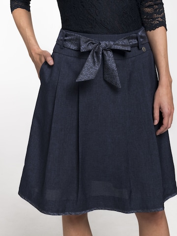 SPIETH & WENSKY Traditional Skirt 'Babsi' in Blue