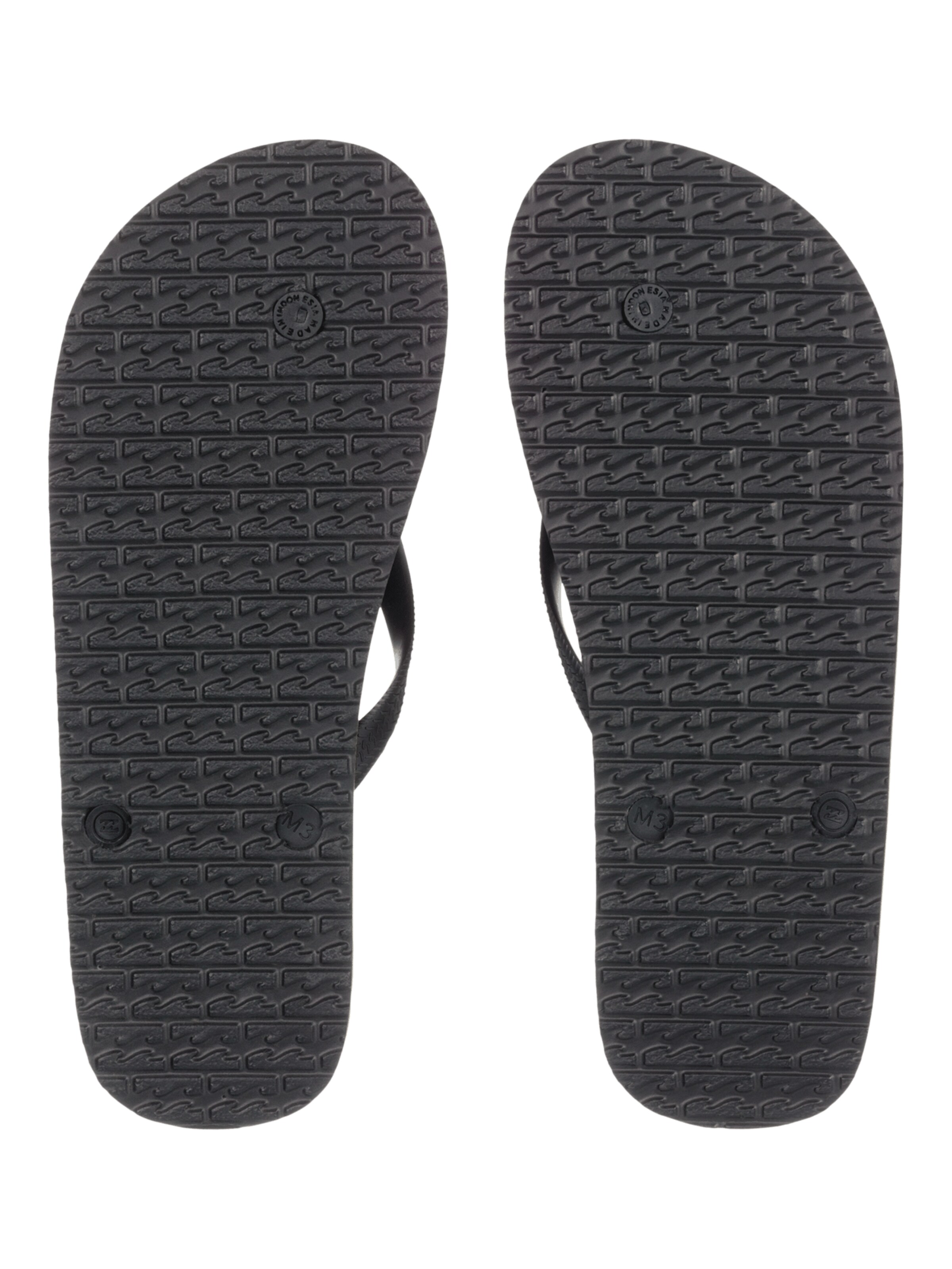 Tongs 'Tides' BILLABONG en noir