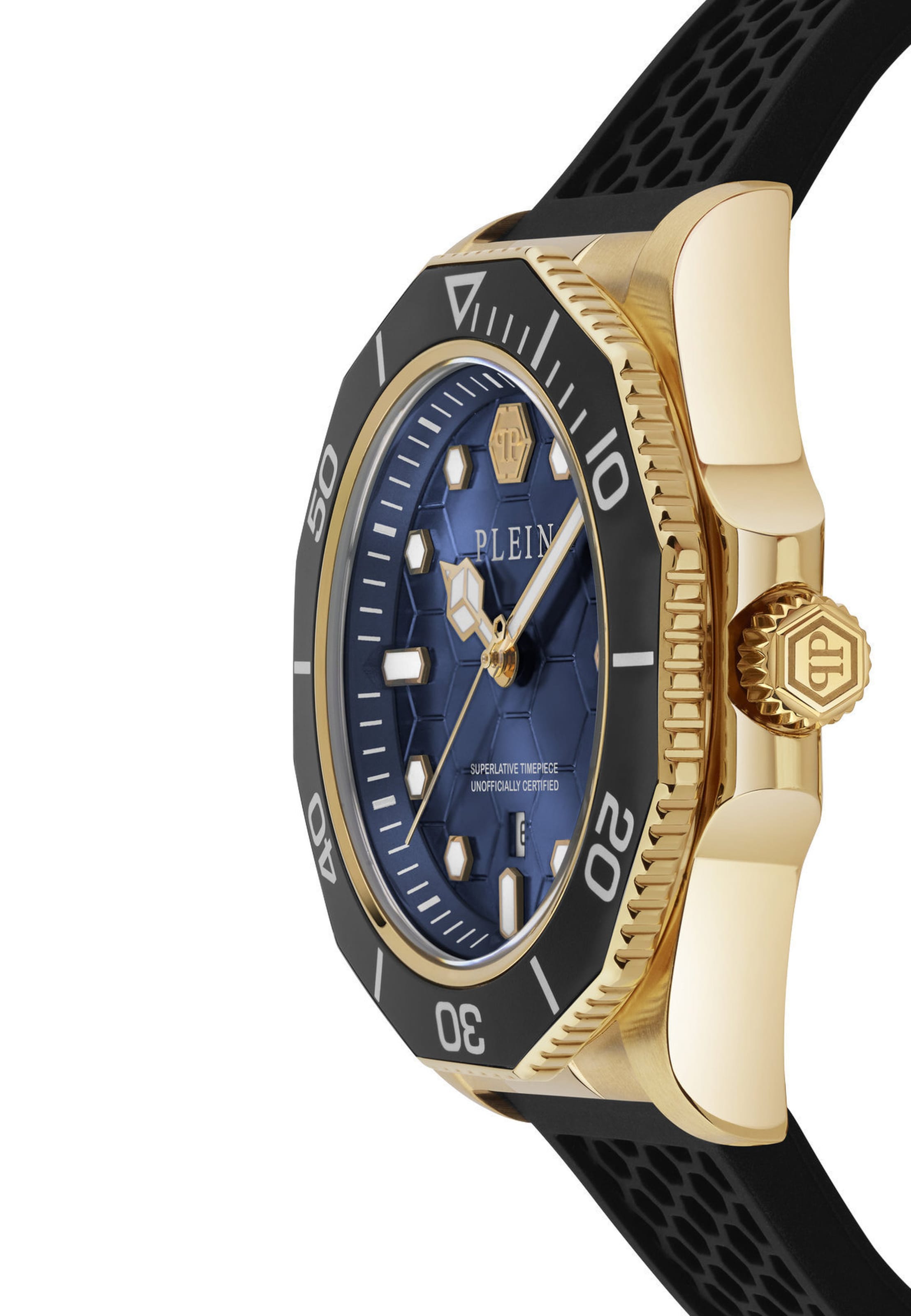 Orologio analogico 'AQUASTORM' di Philipp Plein Watches in nero