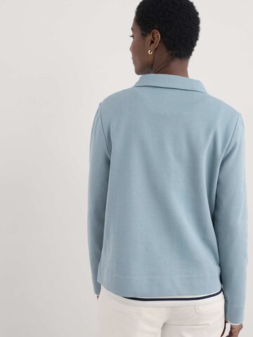 Seasalt Cornwall Sweatshirt 'Clear Wing' i blå