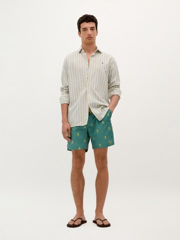 Shorts de bain ' ' Scalpers en vert : devant