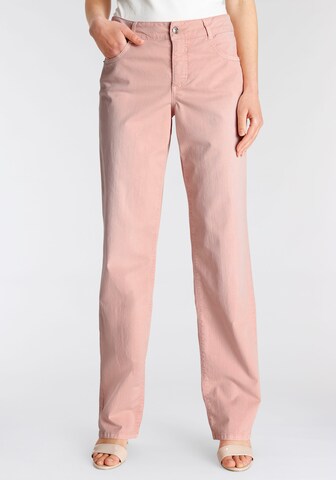 MAC Loose fit Jeans 'Grazia' in Pink: front
