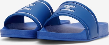 Hummel Badeschuh  POOL SLIDE' in Blau