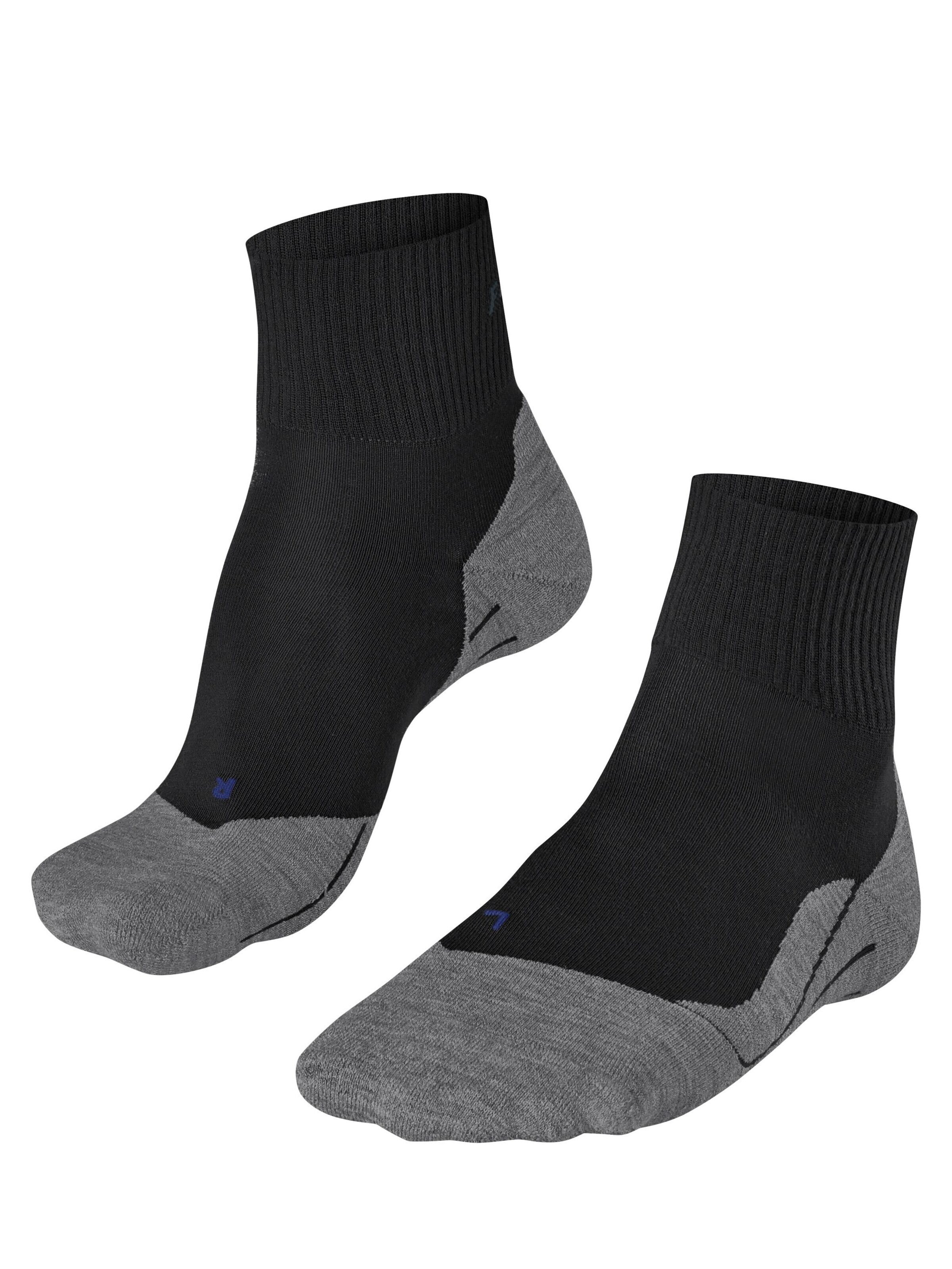FALKE Athletic Socks 'TK5 Wander Cool Short' in 41-42 in Black, Item view
