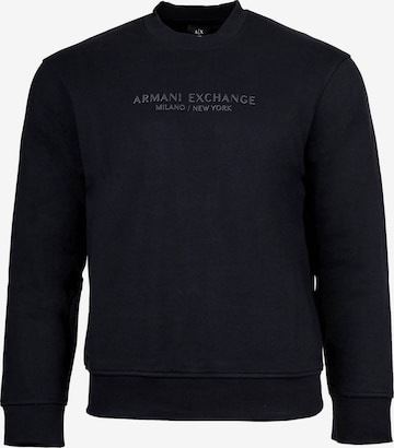 ARMANI EXCHANGE Sweatshirt in Blauw: voorkant