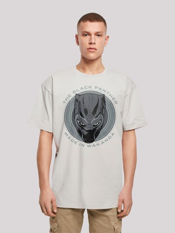 T-Shirt 'Marvel Black Panther' F4NT4STIC en gris : devant
