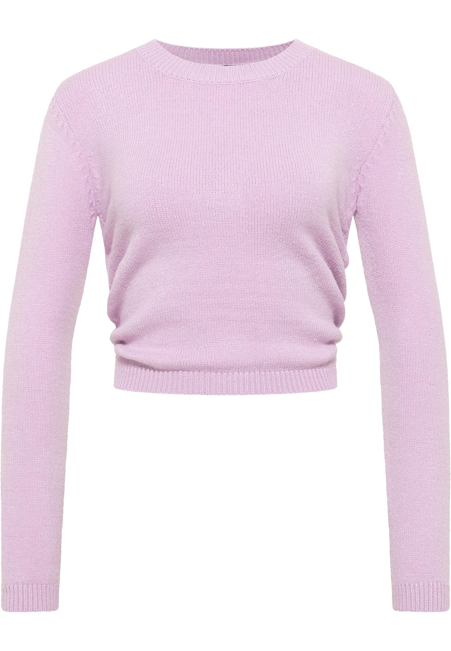 Odzież Plus size myMo at night Sweter w kolorze Liliowym 