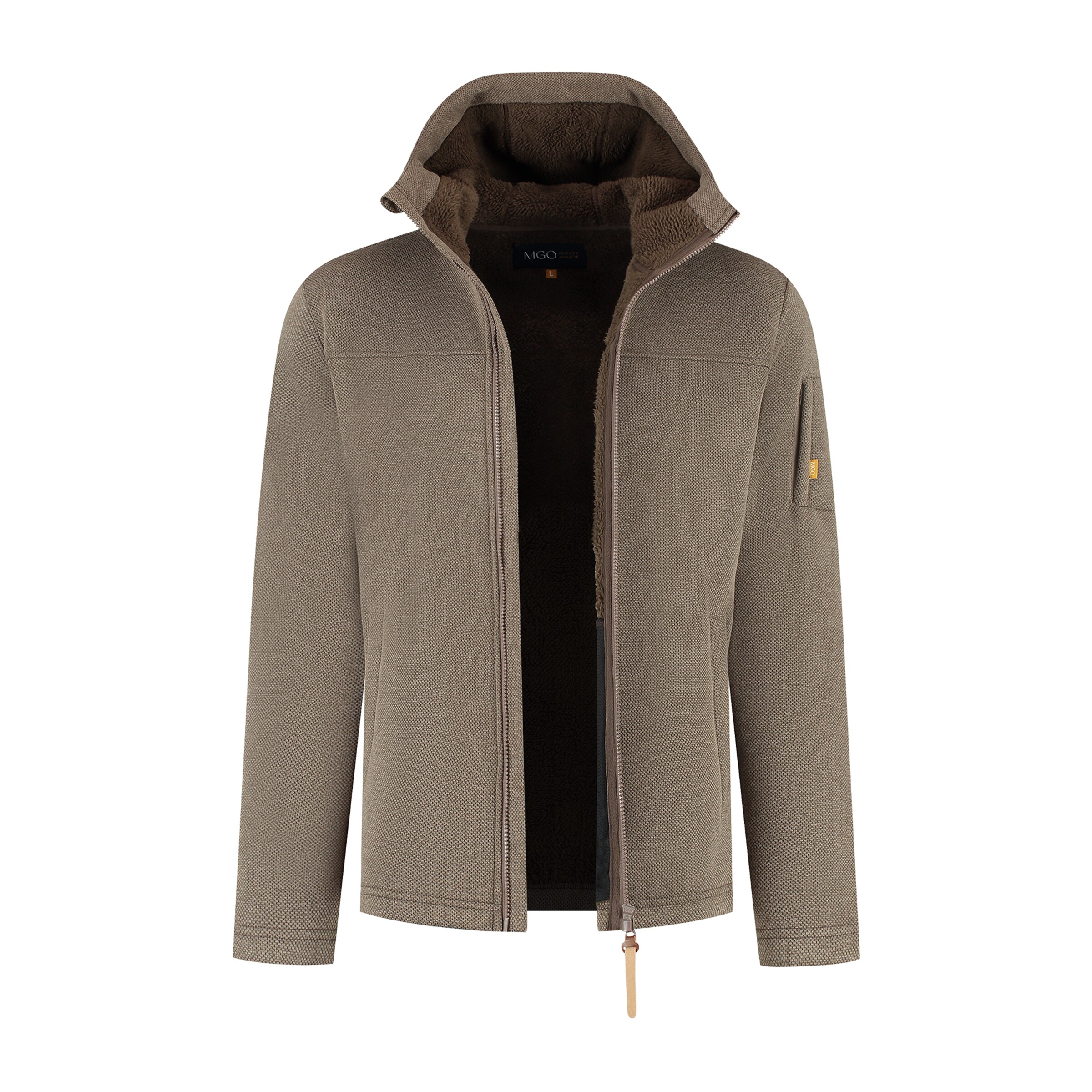 MGO Sweatvest 'Maddox' in Bruin