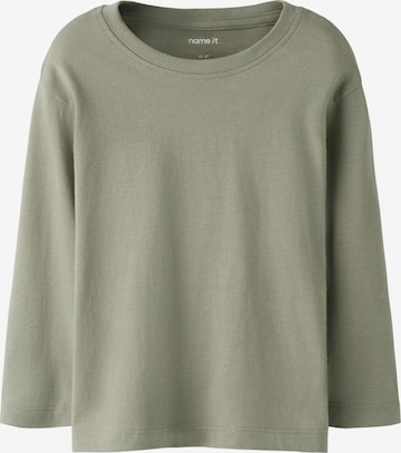 NAME IT Tričko 'NMMVOBBO' – šedá: přední strana