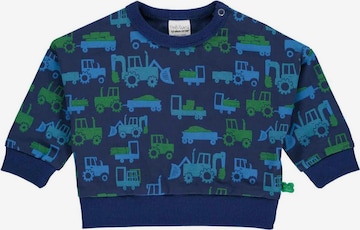 Felpa di Fred's World by GREEN COTTON in blu: frontale