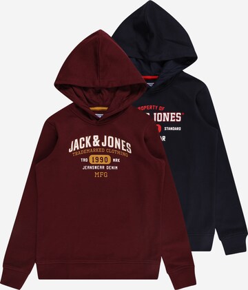 Jack & Jones Junior Sweatshirt in Red: front