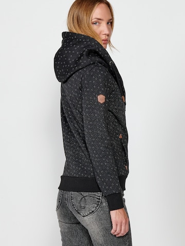 Sweat-shirt KOROSHI en noir