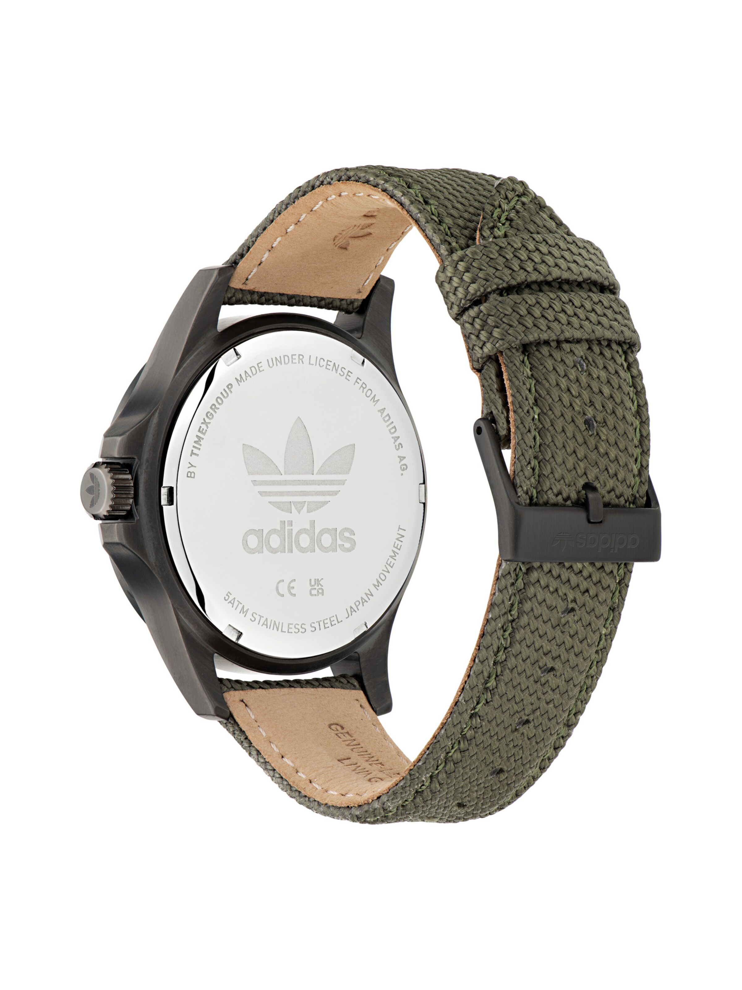 ADIDAS ORIGINALS Analoguhr ' EXPRESSION ONE ' in Grün