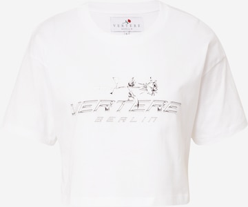 Vertere Berlin - Camisa 'CHROME ROSE' em branco: frente