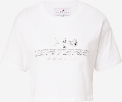 Tricou 'CHROME ROSE' Vertere Berlin pe gri închis / alb, Vizualizare produs