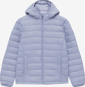 Pull&Bear Between-Season Jacket in Purple: front