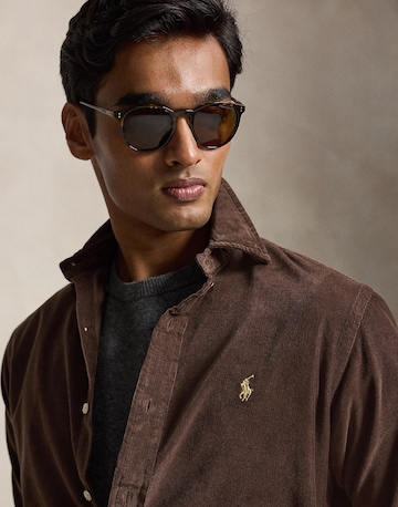 Polo Ralph Lauren Regular Fit Hemd in Braun