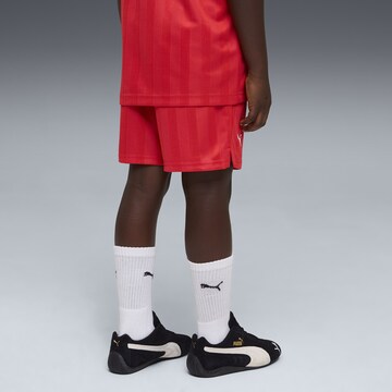 Regular Pantalon de sport PUMA en rouge