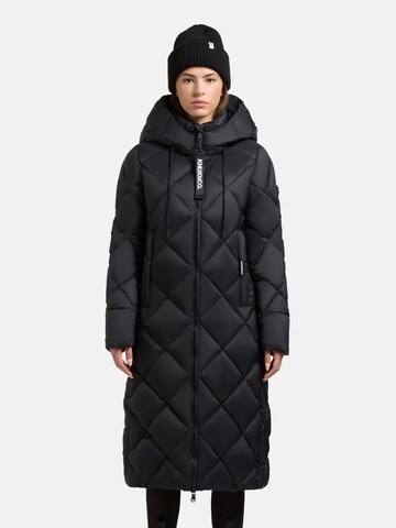 khujo Winter Coat 'Cilia' in Black: front
