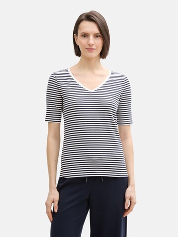 TOM TAILOR T-Shirt in Blau: Vorderseite